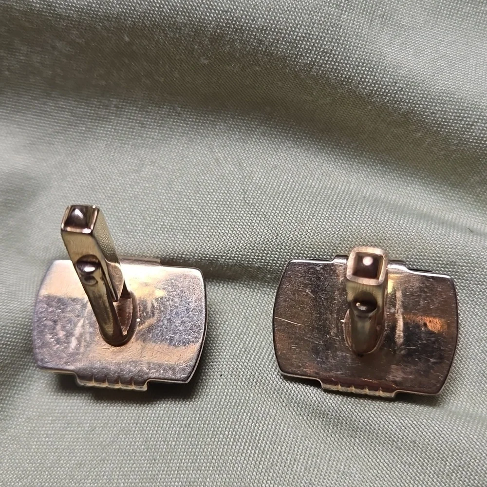 Vintage Mid-century Anson Moonglow Cufflinks